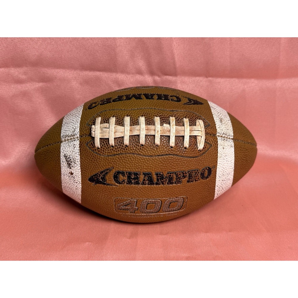 Champro 400 Intermediate Size Football Brown Practice Game Ball